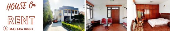 mahrajgunj 2 ropani bungalow rent