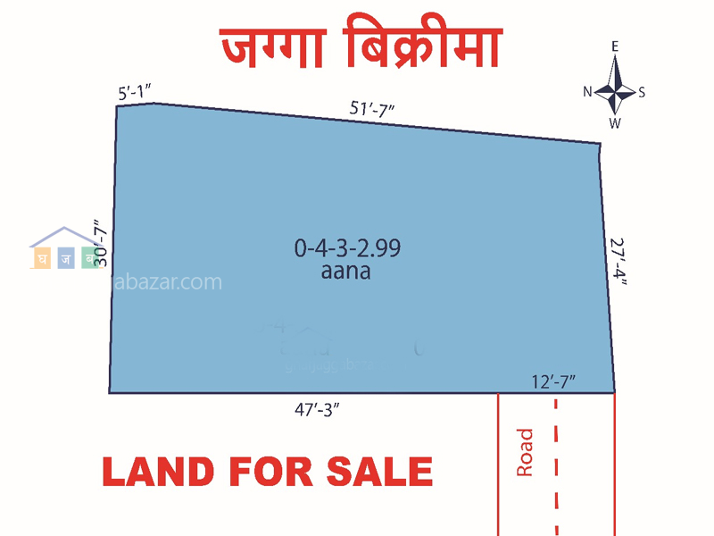 Land on Sale at Bhimsengola