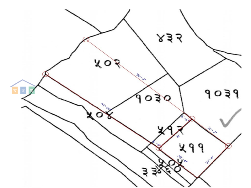 Land on Sale at Dharmasthali