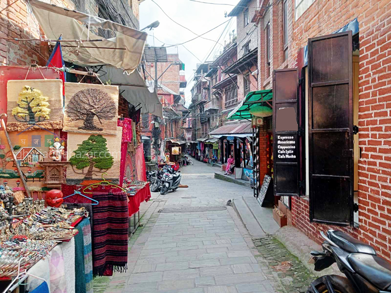 Restaurant Cafe on Sale  at Bhaktapur Durbar Square