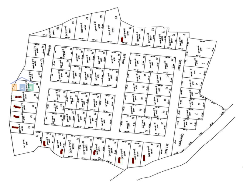 Planning Land on Sale at Thankot Badbhanjyang 