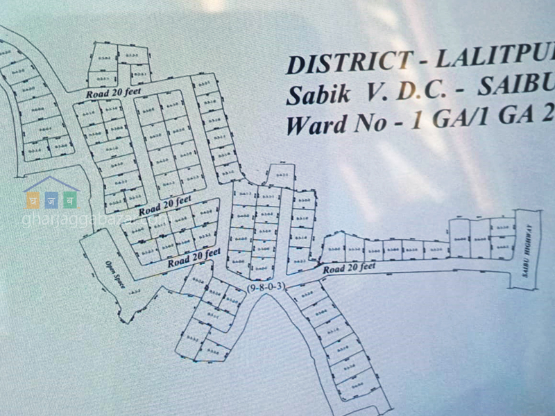 Land for Plotting at Bhaisepati