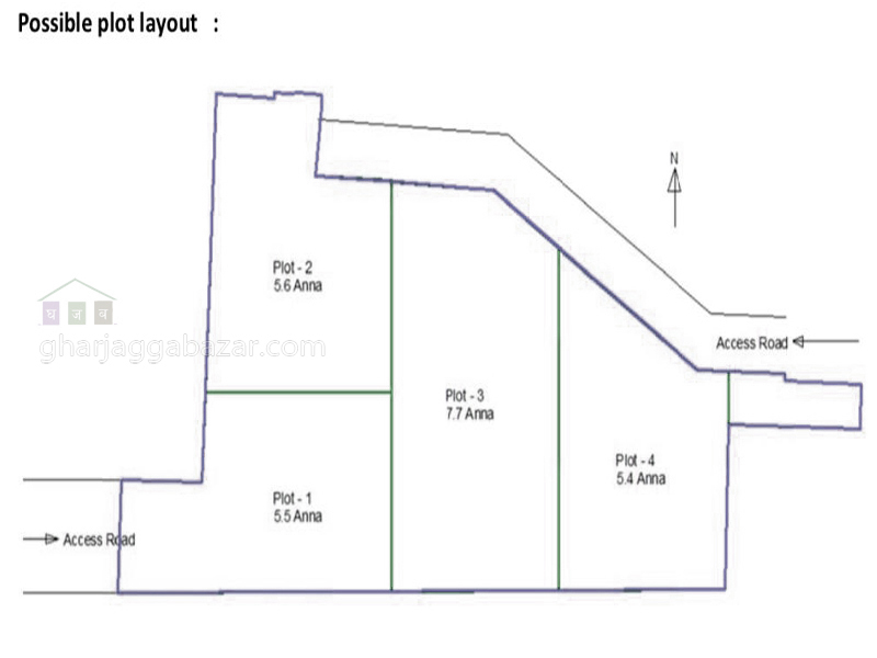 Land on Sale at Uttar Dhoka