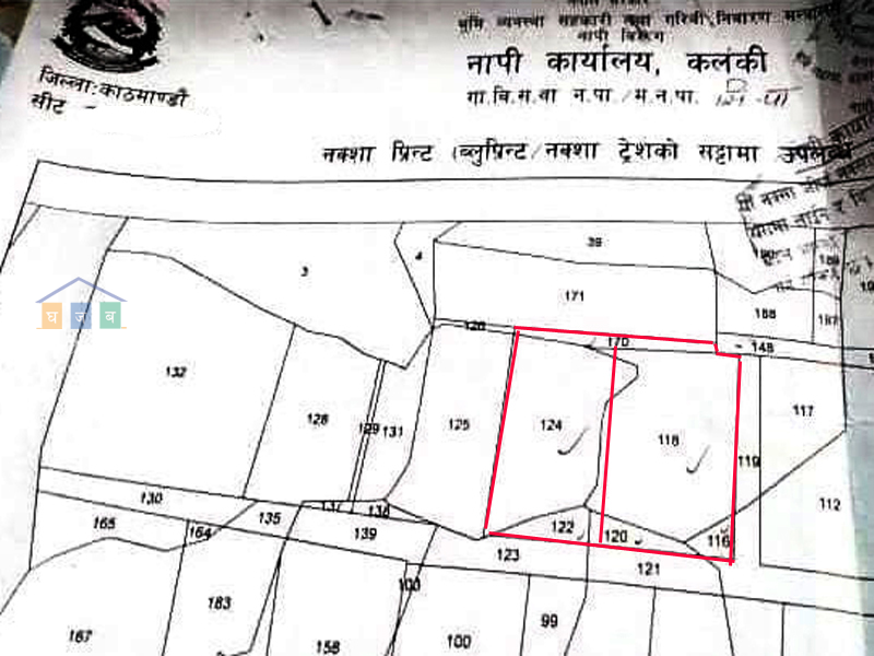 Land on Sale at Swayambhu Sitapaila 