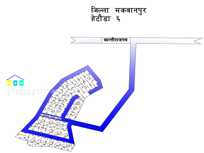 Land on Sale at Hetauda