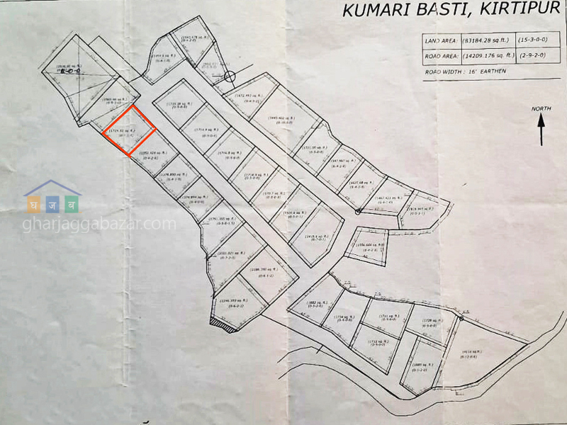 Planning Land on Sale at Kirtipur Vatkepati