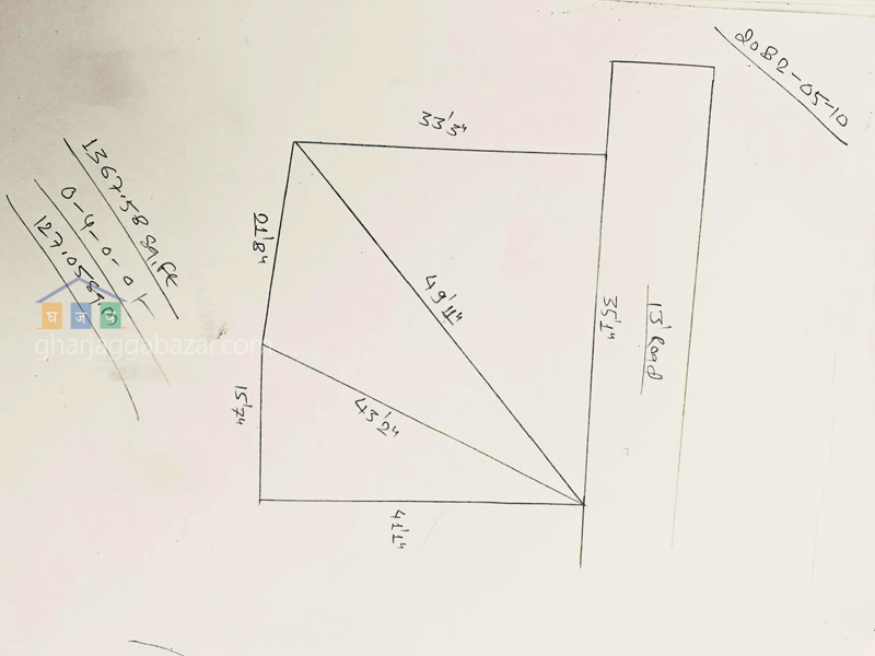 Land on Sale at Imadol Shital Height