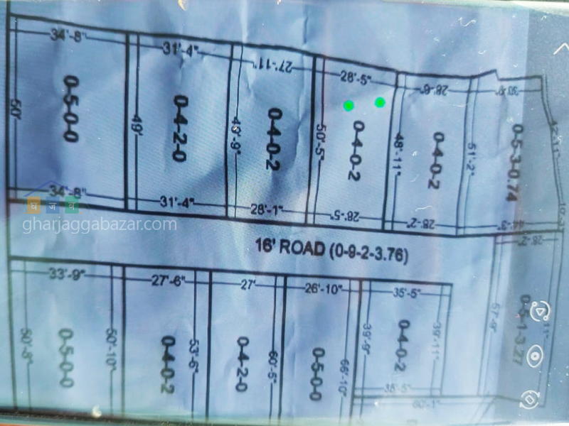 Land for Plotting at Tokha