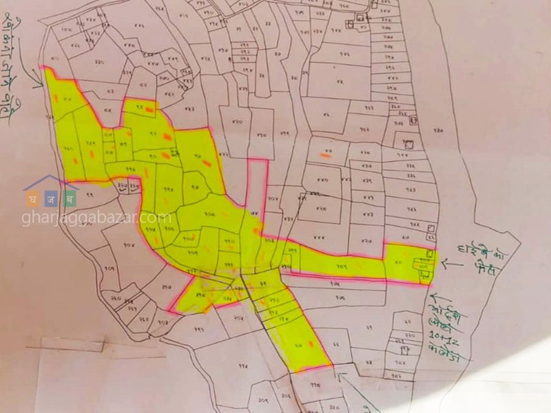 Land for Plotting at Bhaisepati