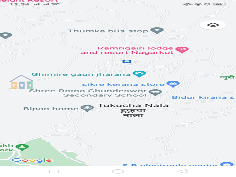 Land for Hotel Resort on Sale at  Banepa Ghimire Gaun