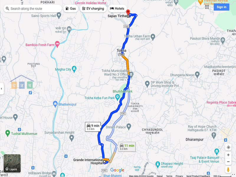 Land for Plotting at Tokha Sapantirtha