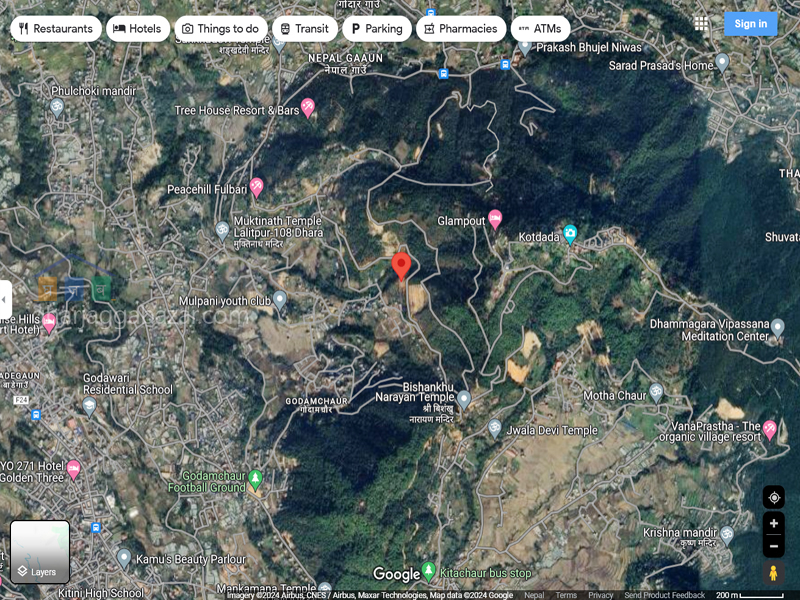 Planning Land on Sale at Godamchaur